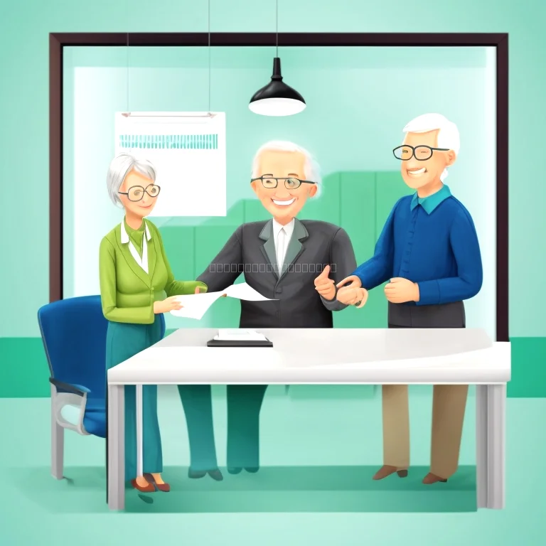 فريق WaslHubSenior يقدم استشارات التأمين للمتقاعدين